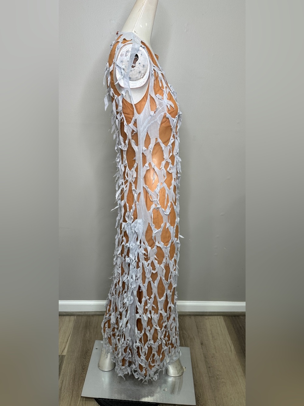 Maison Margiela Cut-Out Silk Dress Size IT 36 / US 0 $2160 - Picture 7 of 10